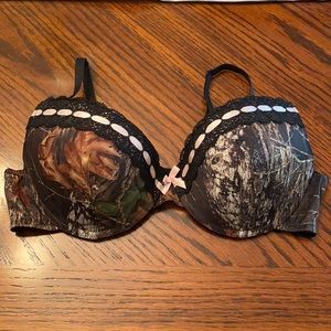 Camo push-up bra